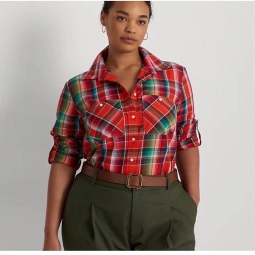 Ralph Lauren Multicolor Plaid Shirt